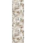 Dynamic Rugs QUARTZ Ivory/Grey 27050 2ft. 2in. x 7ft. 7in. Rect. Rug