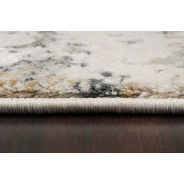 Dynamic Rugs QUARTZ Ivory/Grey 27050 3ft. 11in. x 5ft. 7in. Rect. Rug