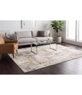 Dynamic Rugs QUARTZ Ivory/Grey 27050 3ft. 11in. x 5ft. 7in. Rect. Rug