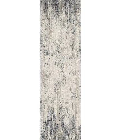 Dynamic Rugs QUARTZ Ivory/Grey 27053 2ft. 2in. x 7ft. 7in. Rect. Rug