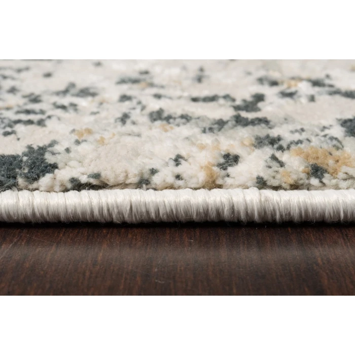 Dynamic Rugs QUARTZ Ivory/Grey 27053 7ft. 10in. x 10ft. 10in. Rect. Rug