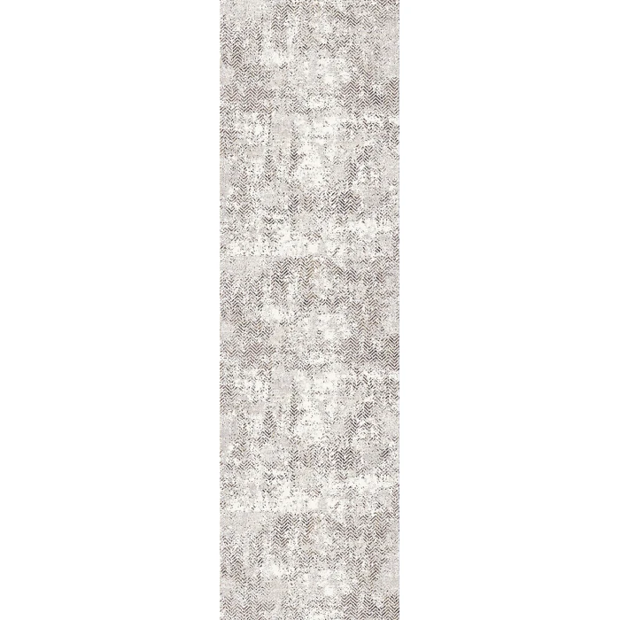 Dynamic Rugs QUARTZ Ivory/Grey 27061 2ft. 2in. x 7ft. 7in. Rect. Rug