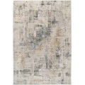 Dynamic Rugs QUARTZ Ivory/Slate 27071 6ft. 7in. x 9ft. 6in. Rect. Rug