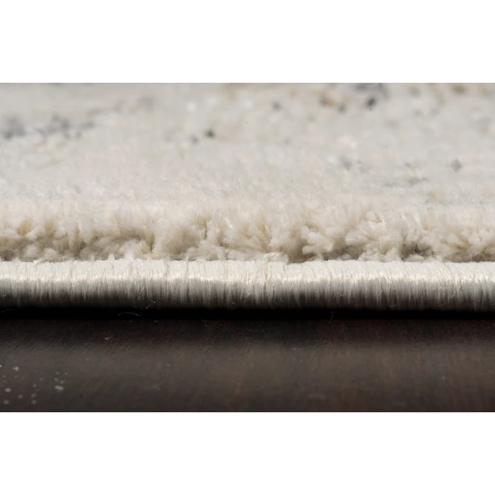 Dynamic Rugs QUARTZ Ivory/Slate 27071 2ft. 2in. x 7ft. 7in. Rect. Rug