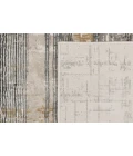 Dynamic Rugs QUARTZ Ivory/Slate 27072 5ft. 3in. x 7ft. 7in. Rect. Rug
