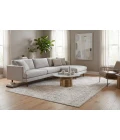 Dynamic Rugs QUARTZ Ivory 27073 2ft. 2in. x 7ft. 7in. Rect. Rug