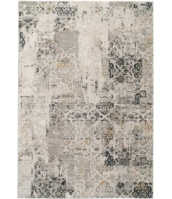 Dynamic Rugs QUARTZ Ivory/Grey 27077 7ft. 10in. x 10ft. 10in. Rect. Rug