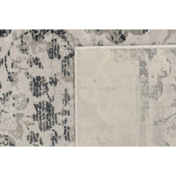 Dynamic Rugs QUARTZ Ivory/Grey 27077 7ft. 10in. x 10ft. 10in. Rect. Rug