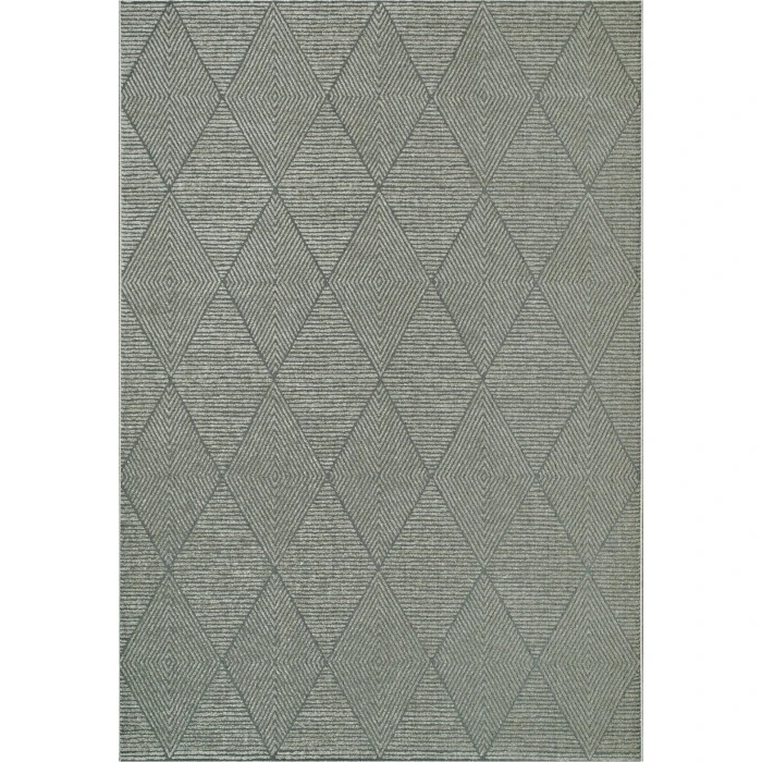 Dynamic Rugs QUIN Dark Grey 41006 7ft. 10in. x 10ft. 10in. Rect. Rug