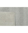 Dynamic Rugs QUIN Light Grey 41009 6ft. 7in. x 9ft. 6in. Rect. Rug