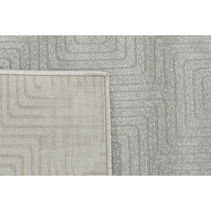 Dynamic Rugs QUIN Light Grey 41009 6ft. 7in. x 9ft. 6in. Rect. Rug