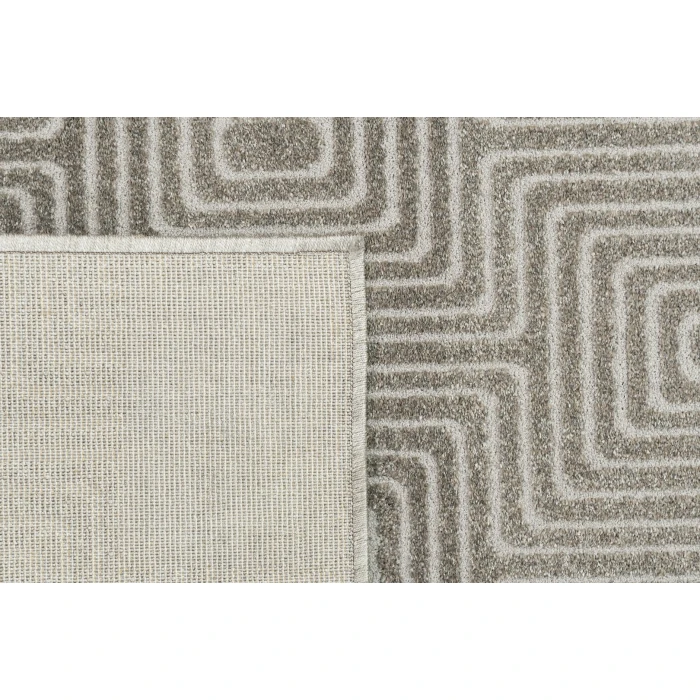 Dynamic Rugs QUIN Grey 41009 6ft. 7in. x 9ft. 6in. Rect. Rug