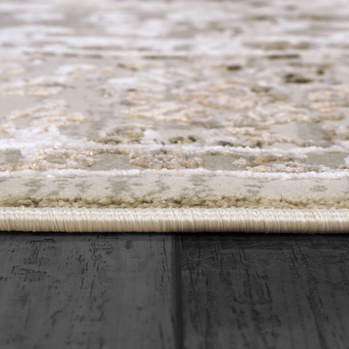 Dynamic Rugs RENAISSANCE Ivory/Grey/Rust 3150 2ft. 2in. x 7ft. 7in. Rect. Rug