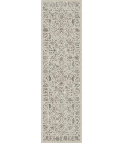 Dynamic Rugs RENAISSANCE Ivory/Grey 3151 2ft. 2in. x 7ft. 7in. Rect. Rug