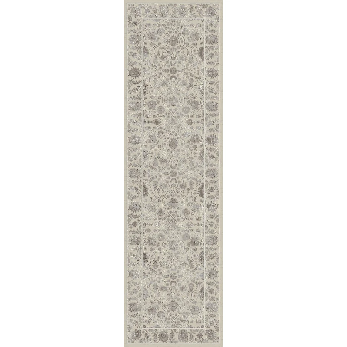 Dynamic Rugs RENAISSANCE Ivory/Grey 3151 2ft. 2in. x 7ft. 7in. Rect. Rug