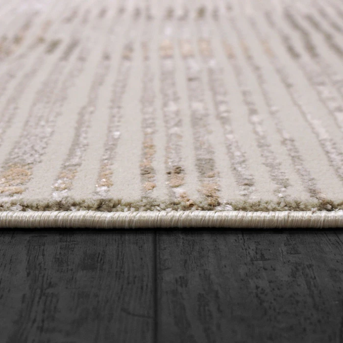 Dynamic Rugs RENAISSANCE Ivory/Grey 3153 2ft. 2in. x 7ft. 7in. Rect. Rug