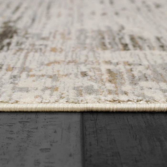 Dynamic Rugs RENAISSANCE Ivory/Grey 3154 2ft. 2in. x 7ft. 7in. Rect. Rug
