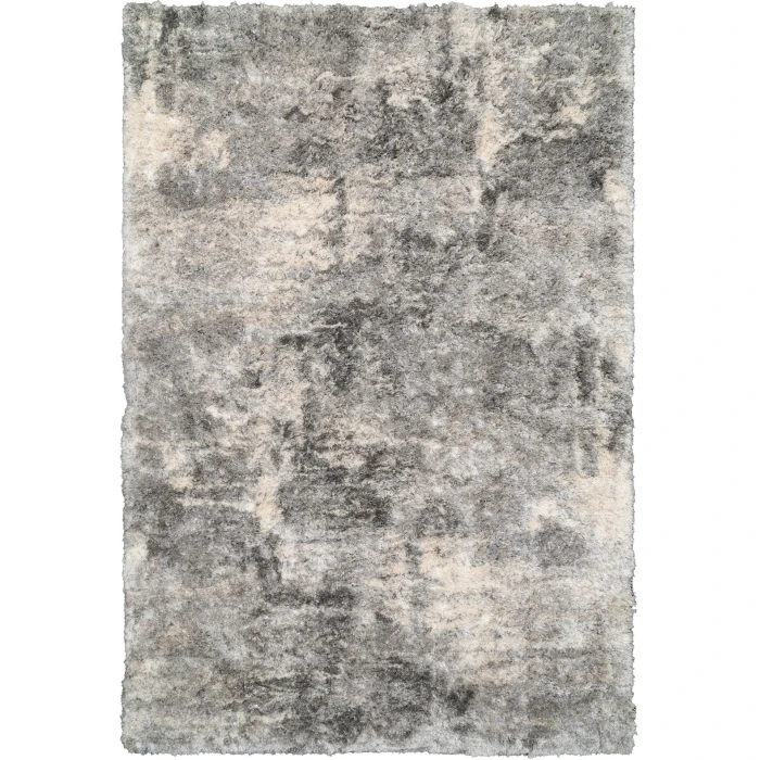 Dynamic Rugs REVERIE Cream/Grey 3543 6ft. 7in. x 9ft. 6in. Rect. Rug