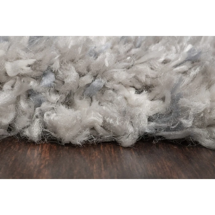 Dynamic Rugs REVERIE Cream/Grey 3543 6ft. 7in. x 9ft. 6in. Rect. Rug