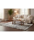 Dynamic Rugs REVERIE Cream/Grey 3543 7ft. 10in. x 10ft. 10in. Rect. Rug