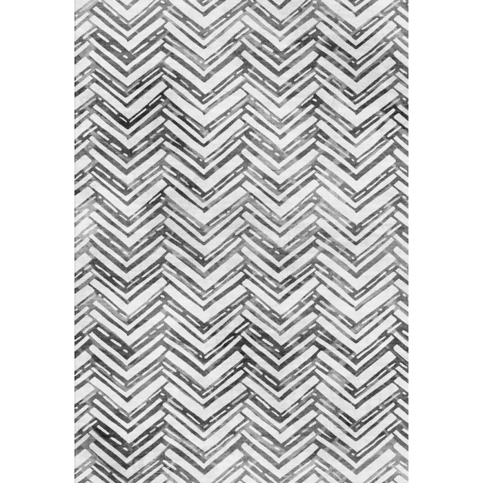 Dynamic Rugs RHYTHM Grey 6423 5ft. 3in. x 7ft. Rect. Rug