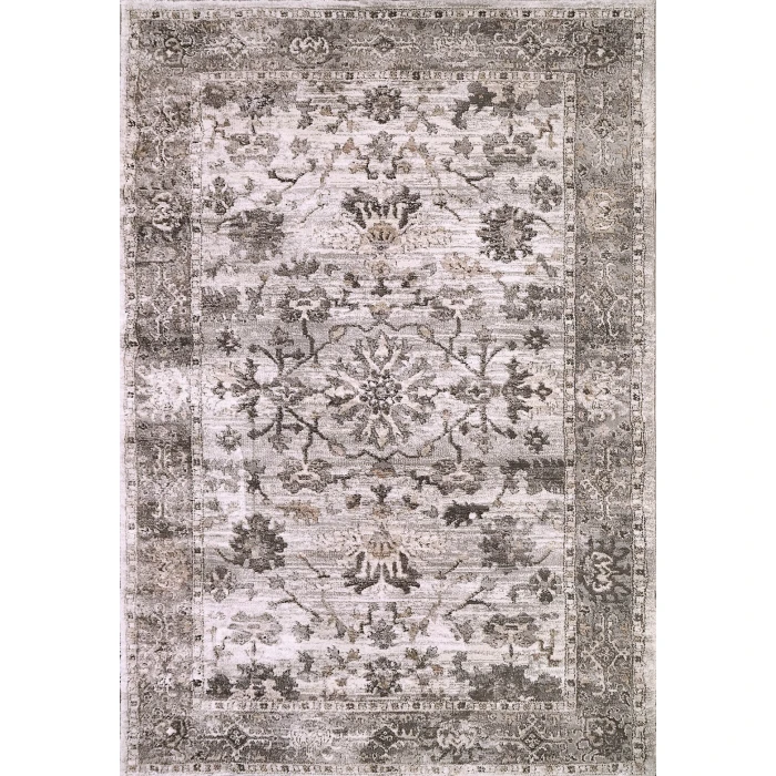 Dynamic Rugs RILEY Grey/Beige 6035 9ft. x 12ft. Rect. Rug