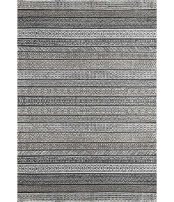 Dynamic Rugs ROBIN Grey/Charcoal/Ivory 1155 9ft. 2in. x 12ft. 6in. Rect. Rug