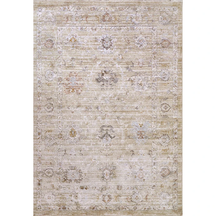 Dynamic Rugs ROJIN Grey/Beige/Multi 4180 2ft. 2in. x 7ft. 7in. Rect. Rug