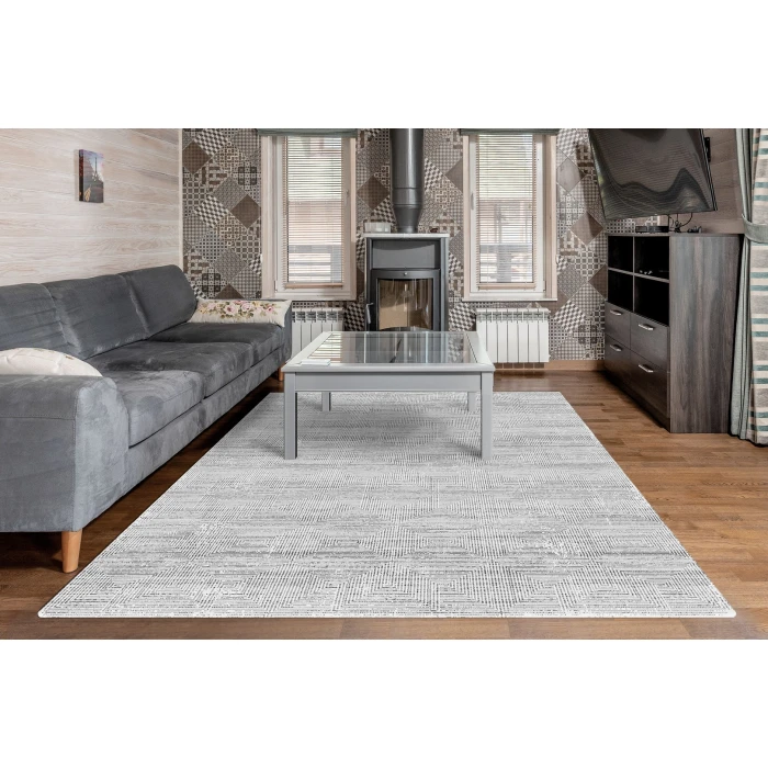Dynamic Rugs RORI Grey 9350 2ft. 3in. x 7ft. 2in. Rect. Rug
