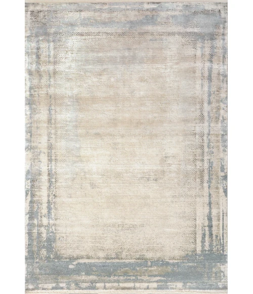 Dynamic Rugs RUBY Ivory/Blue 2181 9ft. x 12ft. Rect. Rug