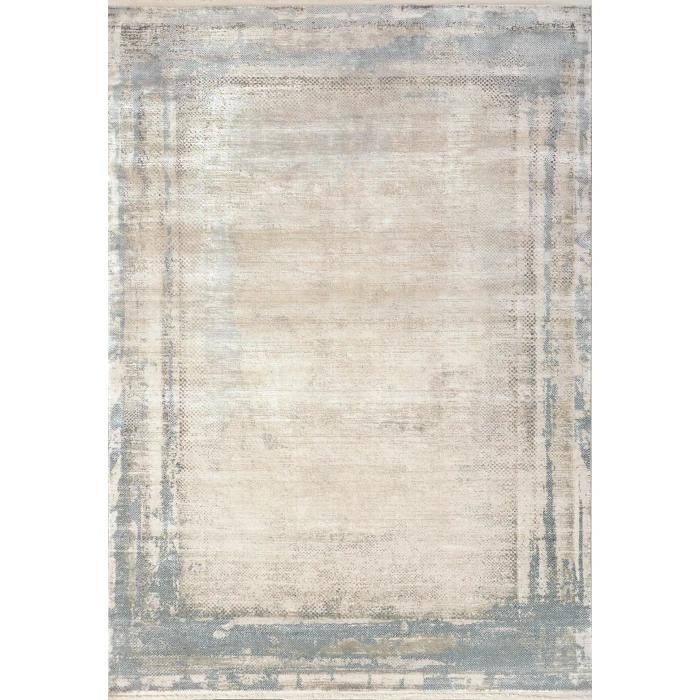 Dynamic Rugs RUBY Ivory/Blue 2181 5ft. 3in. x 7ft. 7in. Rect. Rug