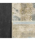 Dynamic Rugs RUBY Ivory/Blue 2181 9ft. x 12ft. Rect. Rug