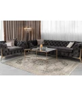 Dynamic Rugs RUBY Ivory/Grey/Gold 2185 5ft. 3in. x 7ft. 7in. Rect. Rug