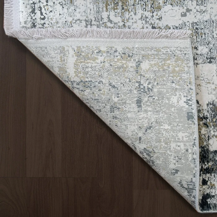 Dynamic Rugs RUBY Ivory/Grey 2160 5ft. 3in. x 7ft. 7in. Rect. Rug