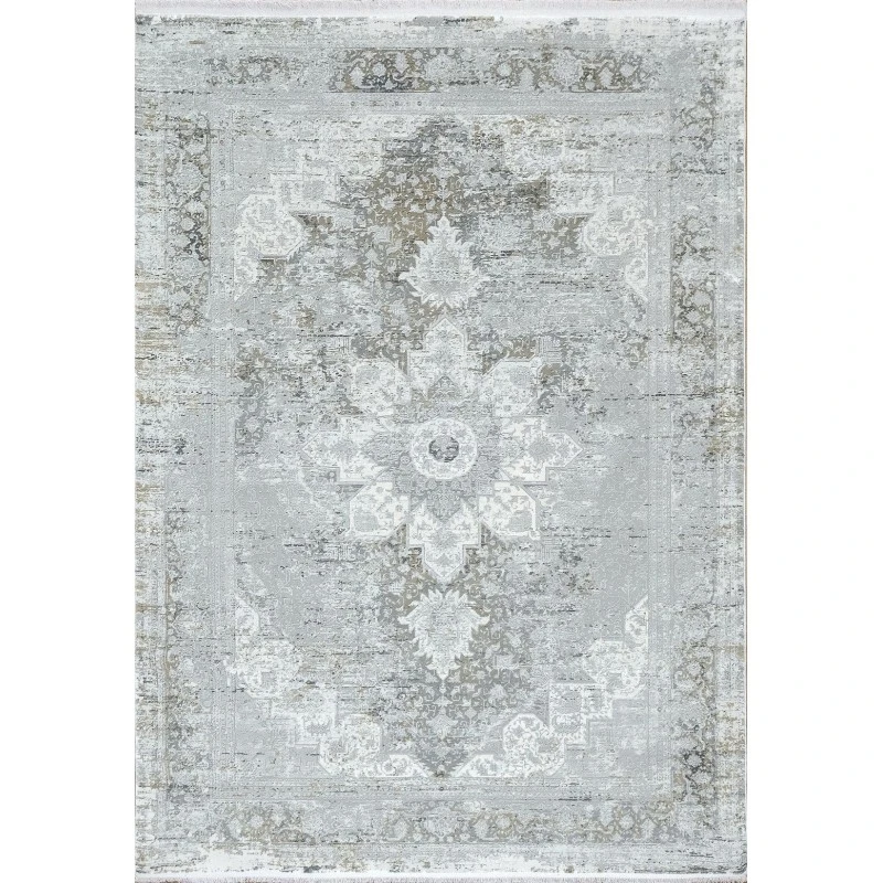 Dynamic Rugs RUBY Grey 2161 5ft. 3in. x 7ft. 7in. Rect. Rug