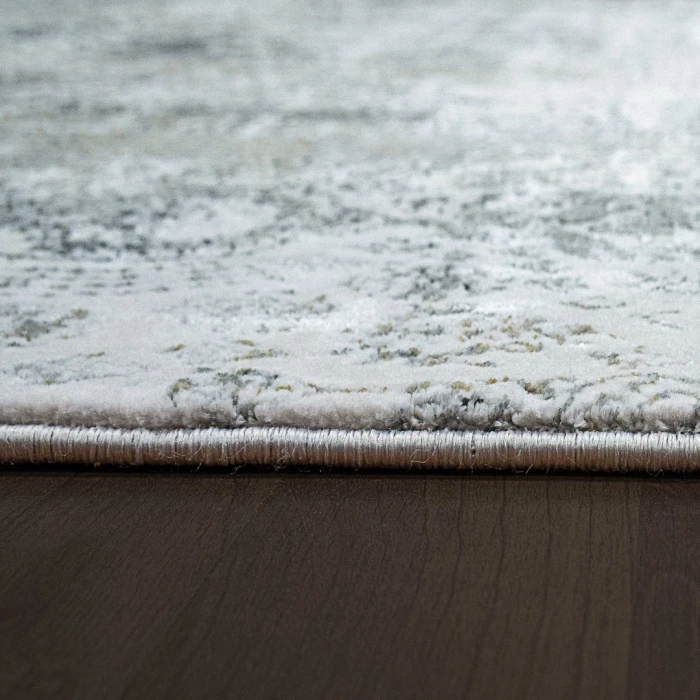 Dynamic Rugs RUBY Ivory/Grey 2162 5ft. 3in. x 7ft. 7in. Rect. Rug