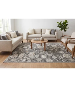 Dynamic Rugs SAFFRON Grey/Beige/Multi 16615 5ft. 3in. x 7ft. 6in. Rect. Rug