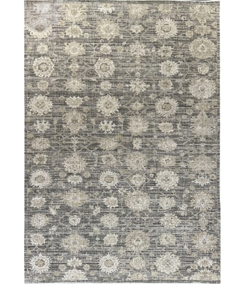 Dynamic Rugs SAFFRON Beige/Dark Grey 16616 5ft. 3in. x 7ft. 6in. Rect. Rug