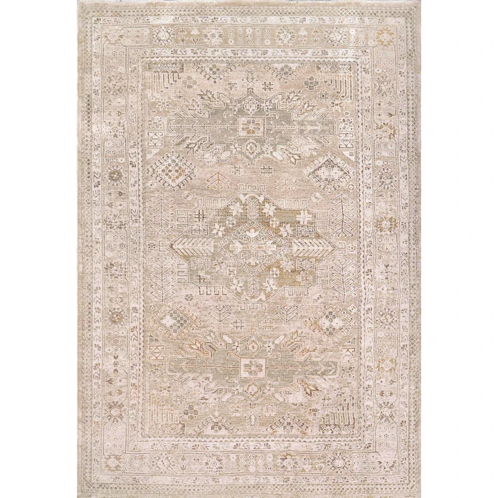 Dynamic Rugs SAHARA Beige/Grey 5971 2ft. 7in. x 4ft. 11in. Rect. Rug