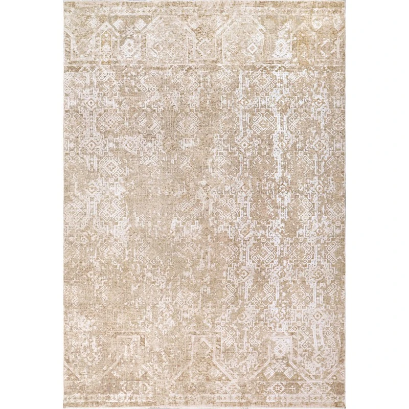 Dynamic Rugs SAHARA Beige/Grey 5972 2ft. 7in. x 4ft. 11in. Rect. Rug