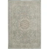 Dynamic Rugs SANTANA Blue/Beige 10260 6ft. 7in. x 9ft. 6in. Rect. Rug
