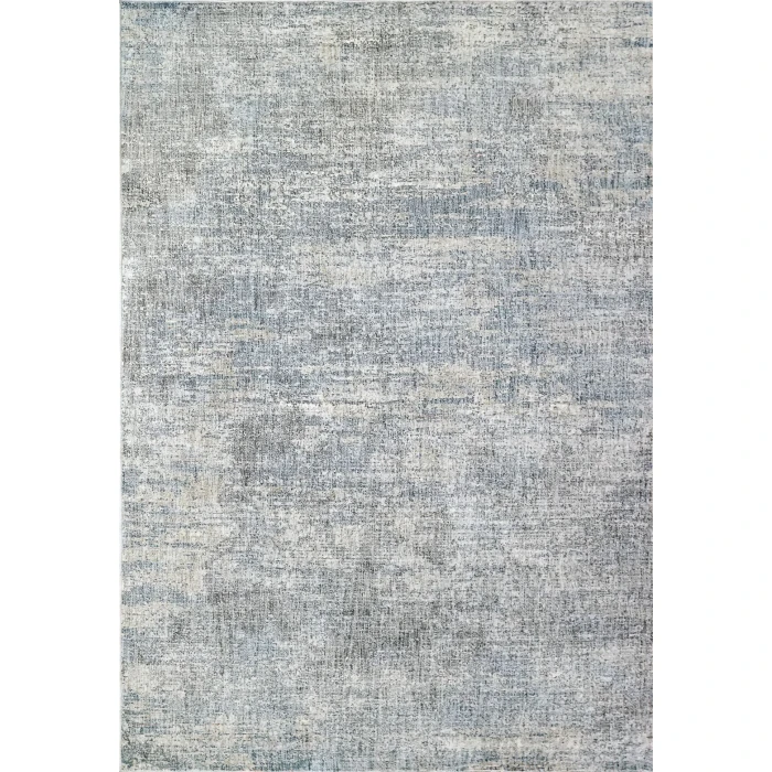 Dynamic Rugs SAVOY Silver/Blue/Beige 3574 5ft. 3in. x 7ft. 7in. Rect. Rug