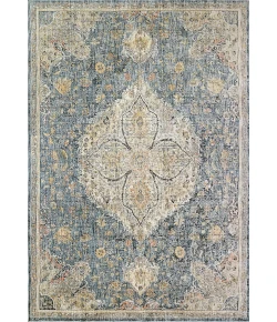 Dynamic Rugs SAVOY Denim/Multi 3576 7ft. 10in. x 10ft. 10in. Rect. Rug