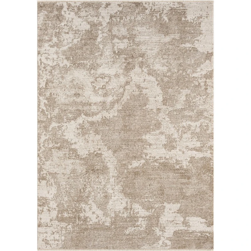 Dynamic Rugs SEQUENCE Beige/Dark Beige 18502 6ft. 7in. x 9ft. 6in. Rect. Rug