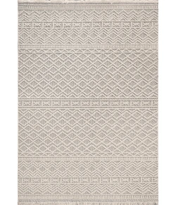 Dynamic Rugs SEVILLE Ivory/Soft Grey 3610 5ft. x 7ft. Rect. Rug
