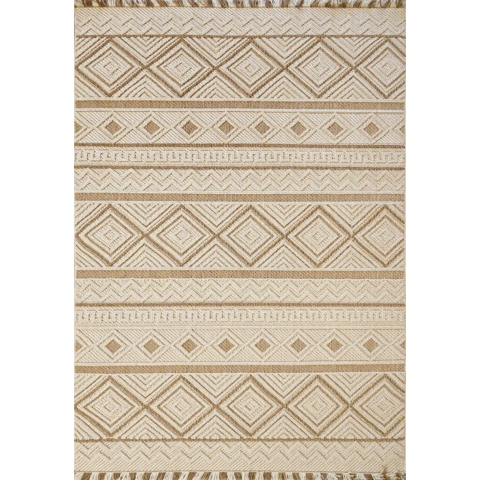 Dynamic Rugs SEVILLE Beige 3612 5ft. x 7ft. Rect. Rug