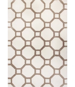 Dynamic Rugs SILKY SHAG White 5903 6ft. 7in. x 9ft. 6in. Rect. Rug