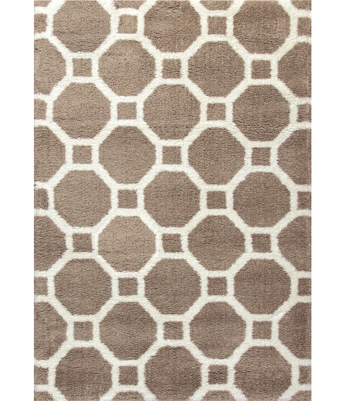 Dynamic Rugs SILKY SHAG Beige 5903 7ft. 10in. x 10ft. 10in. Rect. Rug