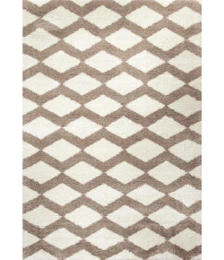 Dynamic Rugs SILKY SHAG White 5904 7ft. 10in. x 10ft. 10in. Rect. Rug