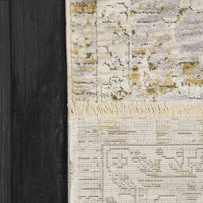 Dynamic Rugs SKYLER Grey/Green 6711 2ft. 3in. x 7ft. 7in. Rect. Rug
